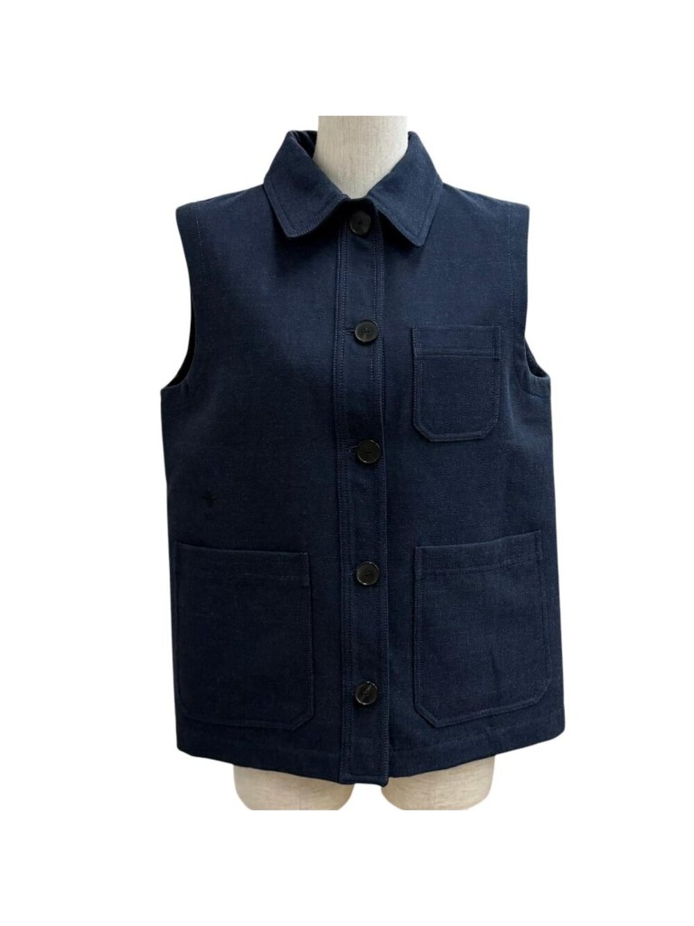 Dior Embroidery Lining Oblique Pattern Vest Navy 40